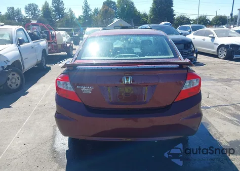 2012 Honda Civic Ex from USA, damaged, VIN 2HGFB2F84CH534780